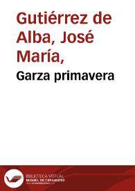 Portada:Garza primavera