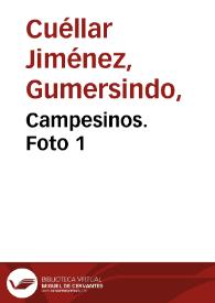 Portada:Campesinos. Foto 1