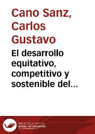 Portada:El desarrollo equitativo, competitivo y sostenible del sector agropecuario en Colombia