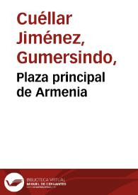 Portada:Plaza principal de Armenia