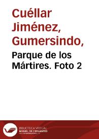 Portada:Parque de los Mártires. Foto 2