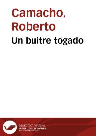 Portada:Un buitre togado