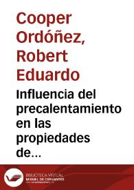 Portada:Influencia del precalentamiento en las propiedades de uniones soldadas de acero API 5L-X80 soldadas con alambre tubular autoprotegido