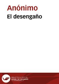 Portada:El desengaño