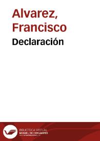 Portada:Declaración