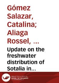 Portada:Update on the freshwater distribution of Sotalia in Colombia, Ecuador, Peru, Venezuela and Suriname