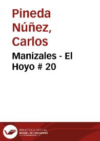 Portada:Manizales - El Hoyo # 20