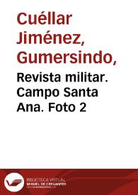 Portada:Revista militar. Campo Santa Ana. Foto 2