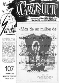 Portada:Año IX, núm. 107, noviembre 1959