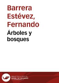 Portada:Árboles y bosques