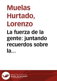 Portada:La fuerza de la gente: juntando recuerdos sobre la terrajería en Guambía-Colombia