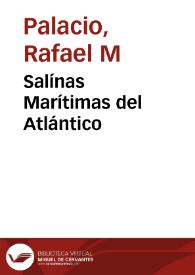 Portada:Salínas Marítimas del Atlántico