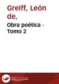 Portada:Obra poética - Tomo 2