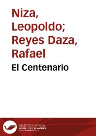 Portada:El Centenario