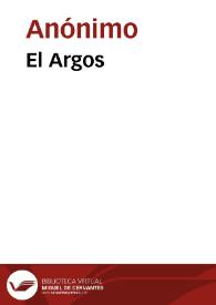 Portada:El Argos