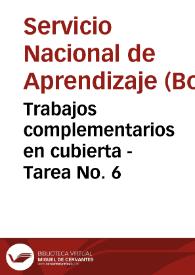 Portada:Trabajos complementarios en cubierta - Tarea No. 6