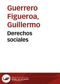 Portada:Derechos sociales