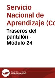 Portada:Traseros del pantalón - Módulo 24