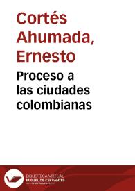 Portada:Proceso a las ciudades colombianas