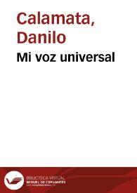 Portada:Mi voz universal