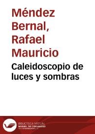 Portada:Caleidoscopio de luces y sombras