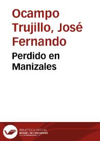 Portada:Perdido en Manizales