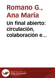 Portada:Un final abierto: circulación, colaboración e intercambio en las prácticas sonoras independientes a través de Internet