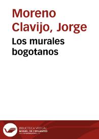 Portada:Los murales bogotanos