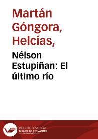 Portada:Nélson Estupiñan: El último río