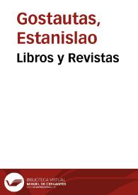 Portada:Libros y Revistas