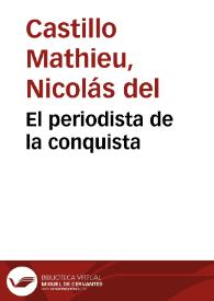 Portada:El periodista de la conquista