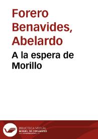 Portada:A la espera de Morillo