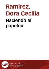 Portada:Haciendo el papelón