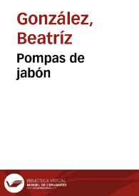 Portada:Pompas de jabón