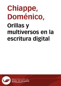 Portada:Orillas y multiversos en la escritura digital