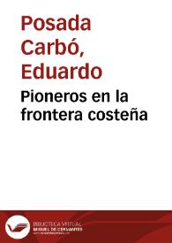 Portada:Pioneros en la frontera costeña