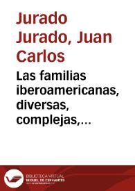 Portada:Las familias iberoamericanas, diversas, complejas, flexibles