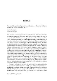 Portada:Anales de literatura española, núm. 28 (2016). Reseñas