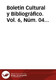 Portada:Vol. 6, Núm. 04 (1963)