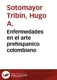 Portada:Enfermedades en el arte prehispanico colombiano