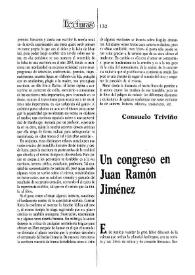 Portada:Un congreso en Juan Ramón Jiménez / Arturo del Villar