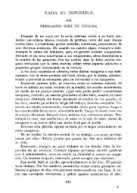 Portada:Nada es imposible / Fernando Díez de Medina