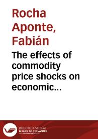 Portada:The effects of commodity price shocks on economic sectors: A comparative study of metal exporters = Efectos de los shocks de los precios de los comodities en los sectores de la economía: Un estudio comparativo de exportadores de metales