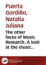 Portada:The other faces of Music Research. A look at the music research training policy of the National Music Plan for Living Together PNMC of the Ministry of Culture of Colombia = Los otros rostros de la investigación musical. Una mirada a la política de formación en investigación musical del Plan Nacional de Música para la Convivencia PNMC del Ministerio de Cultura de Colombia