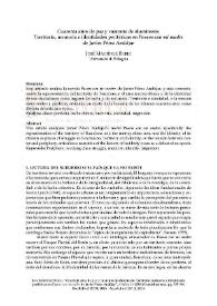 Portada:Cuarenta años de paz y cuarenta de aluminosis. Territorio, memoria e identidades periféricas en \"Paseos con mi madre\" de Javier Pérez Andújar / José Martínez Rubio