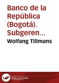 Portada:Wolfang Tillmans