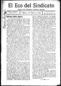 Portada:Núm. 3, 15 de febrero de 1921