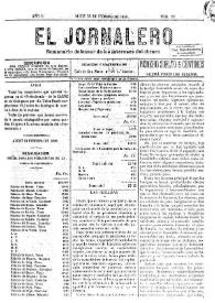 Portada:Año 2, núm. 23, 22 de febrero de 1890