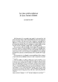 Portada:Las ideas político-religiosas de Juan Antonio Llorente / Gérard Dufour