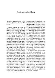 Portada:Cuadernos Hispanoamericanos, núm. 679 (enero 2007). América en los libros / Milagros Sánchez Arnosi